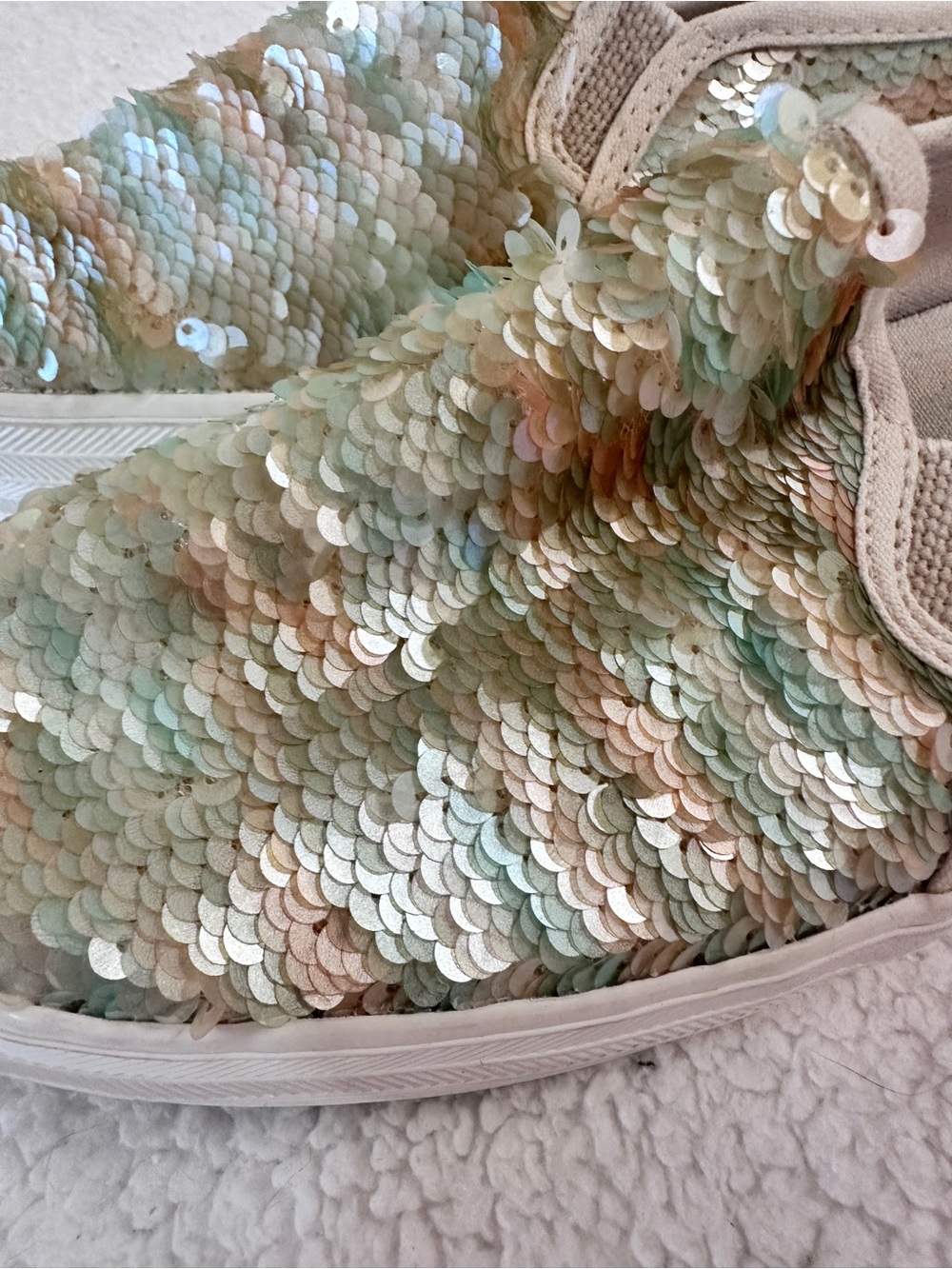 Keds Slip-On Sneakers covered with Sequence Size 8